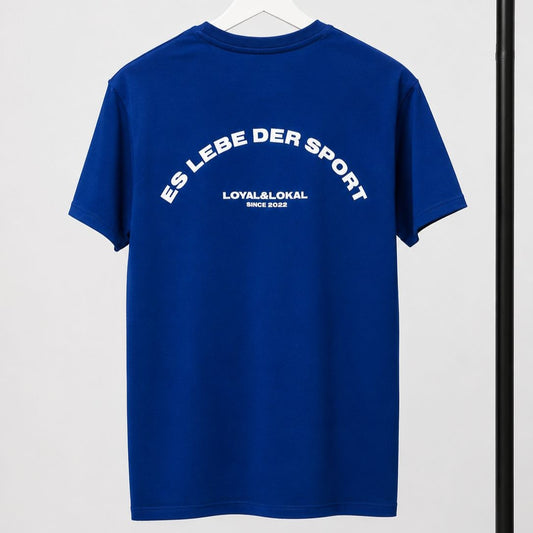 Shirt - Es lebe der Sport - Blau