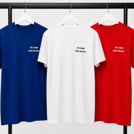 Shirt - Es lebe der Sport - Blau